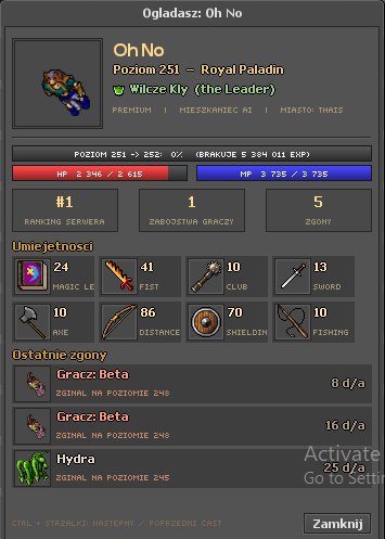 Karta gracza